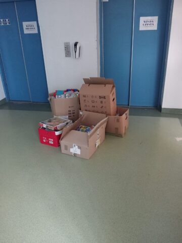 Zbiórka dla małych pacjentów WSP w Tarnowskich Górach Zbiórka dla małych pacjentów WSP w Tarnowskich Górach