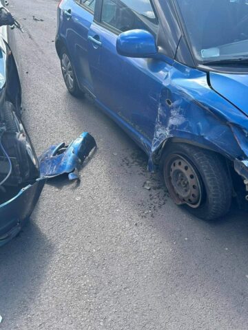 Zdarzenie drogowe w Tarnowskich Górach Zdarzenie drogowe w Tarnowskich Górach