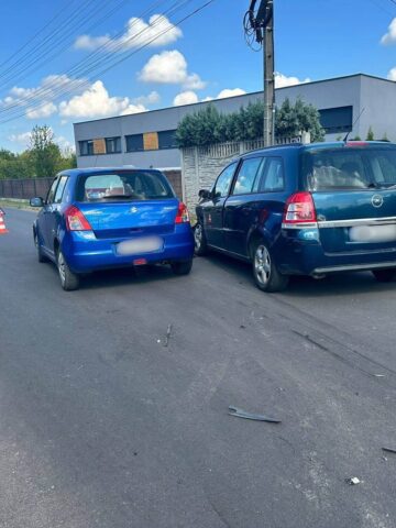 Zdarzenie drogowe w Tarnowskich Górach Zdarzenie drogowe w Tarnowskich Górach