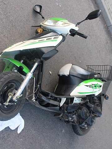 Wypadek z motorowerzystą w Świerklańcu Wypadek z motorowerzystą w Świerklańcu