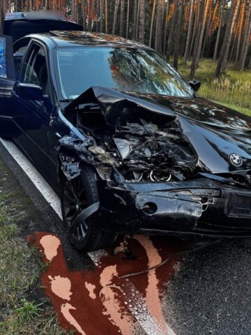 Wypadek pomiędzy Tworogiem a Bruśkiem Wypadek pomiędzy Tworogiem a Bruśkiem