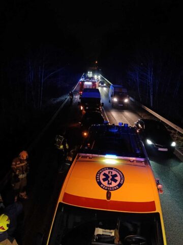 Zdarzenie drogowe w Wieszowie Zdarzenie drogowe w Wieszowie