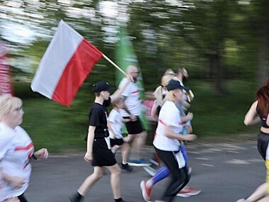 Park slaski bieg dla flagi Park slaski bieg dla flagi