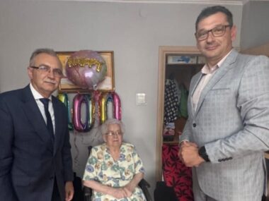 100. urodziny Marii Wrodarczyk z Radzionkowa