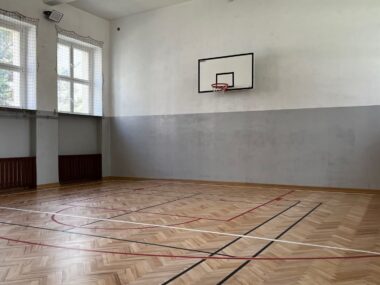 Remont sali gimnastycznej w I LO w Tarnowskich Górach