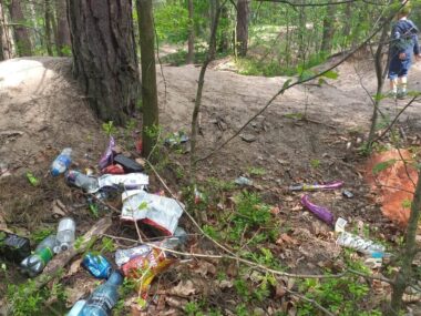 Strzybnica tarnowskie gory sprzatanie dzielnicy
