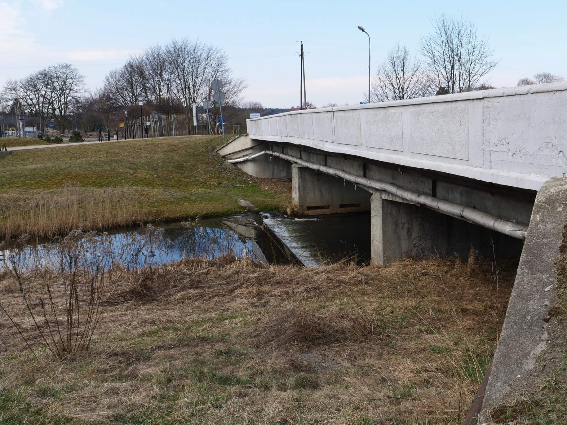 Przekazanie placu budowy nowego mostu w Kaletach