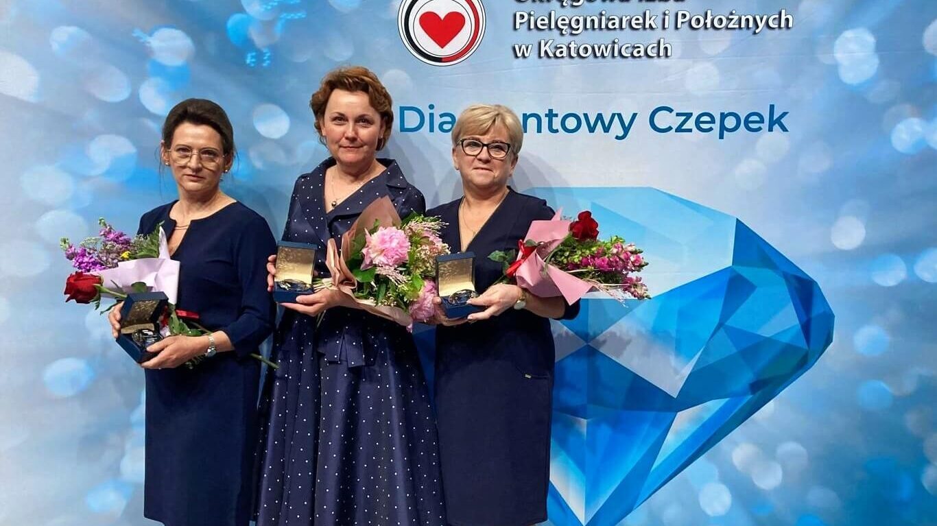 Diamentowe Czepki 2025. Pielęgniarki z Tarnowskich Gór i Radzionkowa uhonorowane