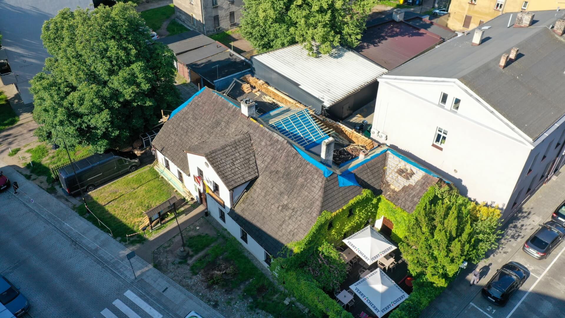 Remont Dworku Goethego w Tarnowskich Górach