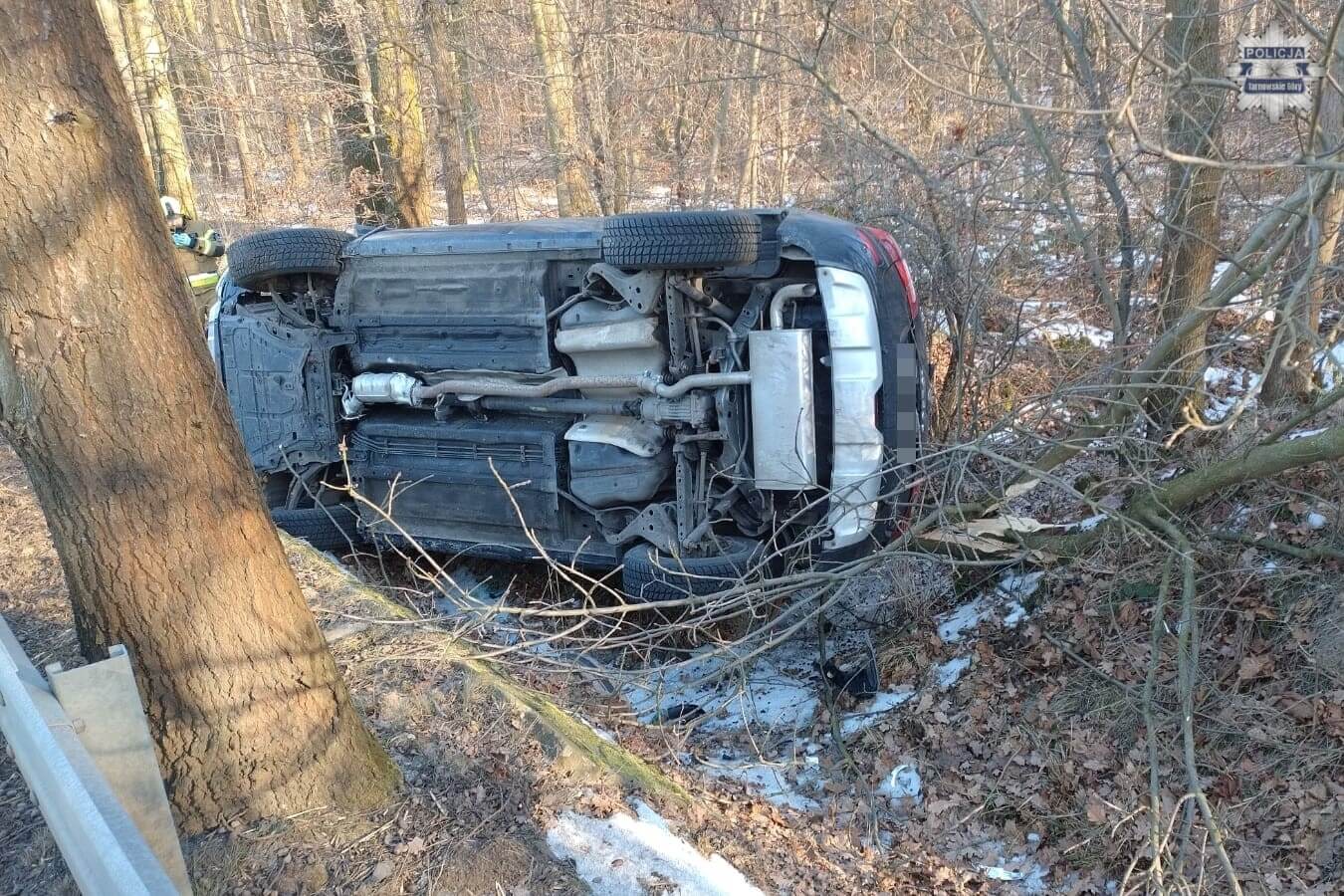 Zdarzenie drogowe w gminie Zbrosławice