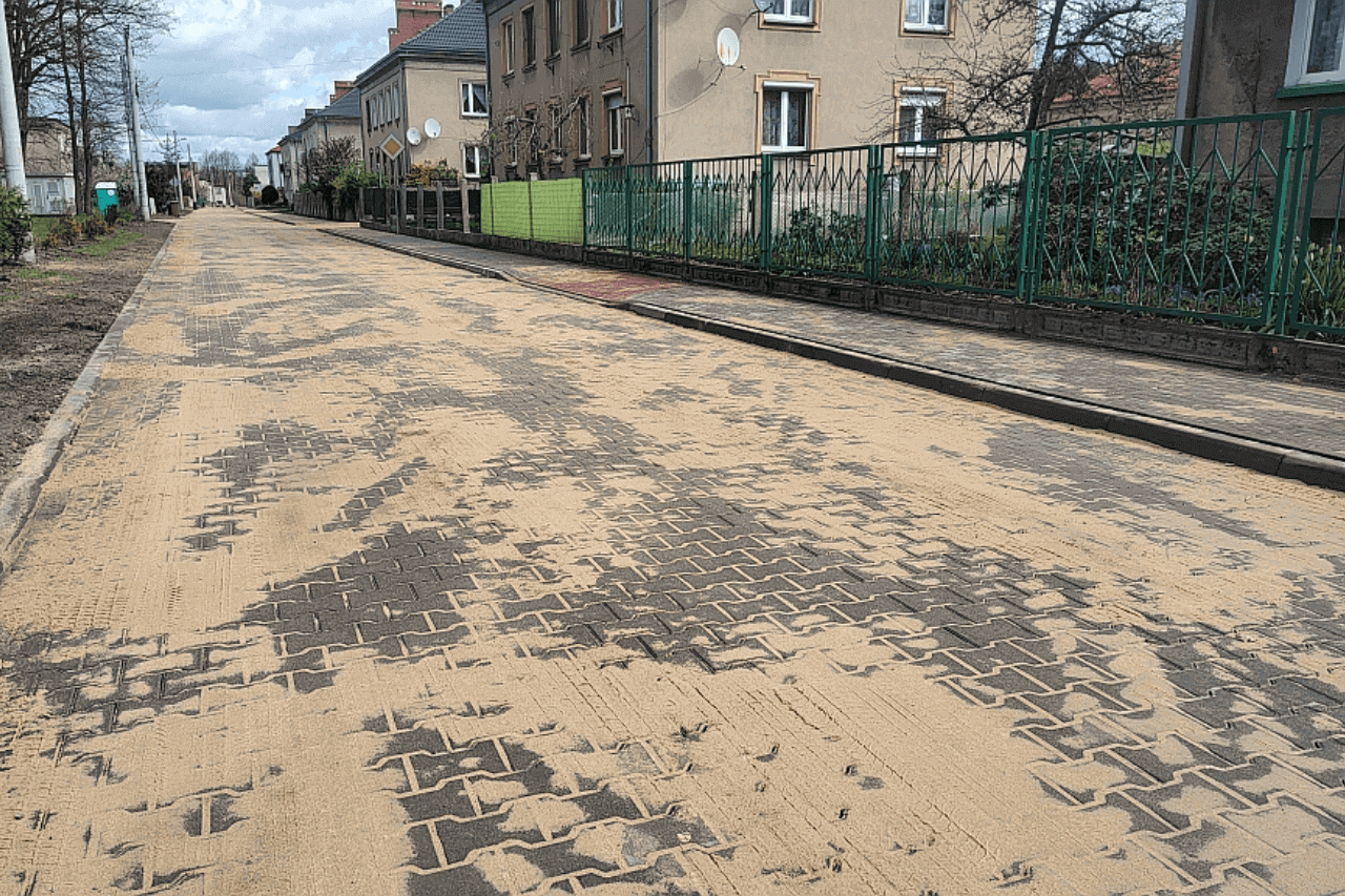 Koniec remontu na ulicy Sobieskiego w Kaletach