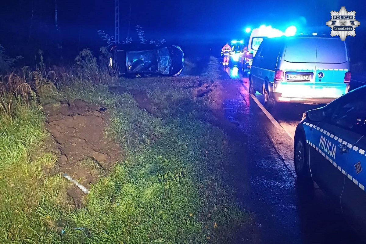 Kolizja przy Miasteczku Śląskim