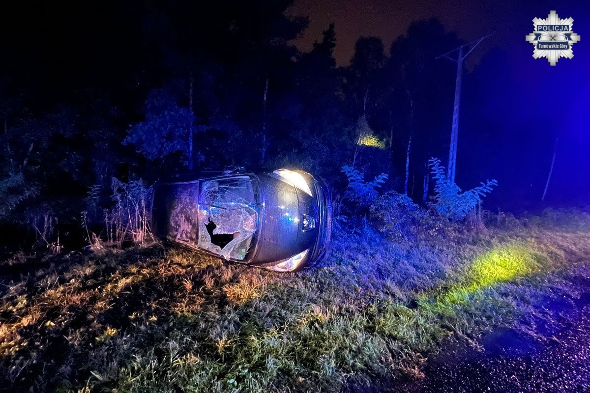 Kolizja przy Miasteczku Śląskim