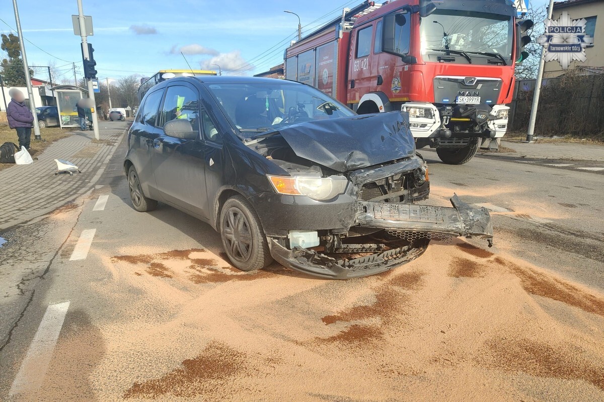 Kolizja w Tarnowskich Górach