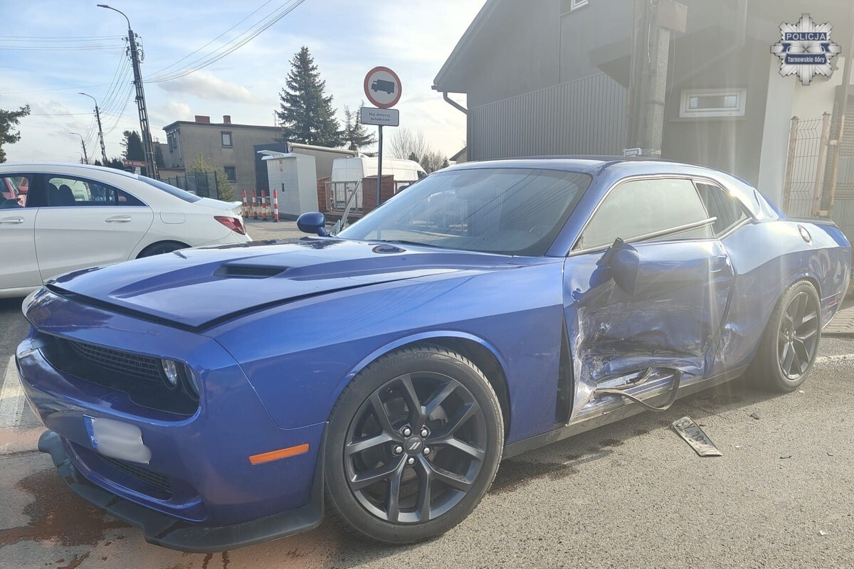 Kolizja w Tarnowskich Górach