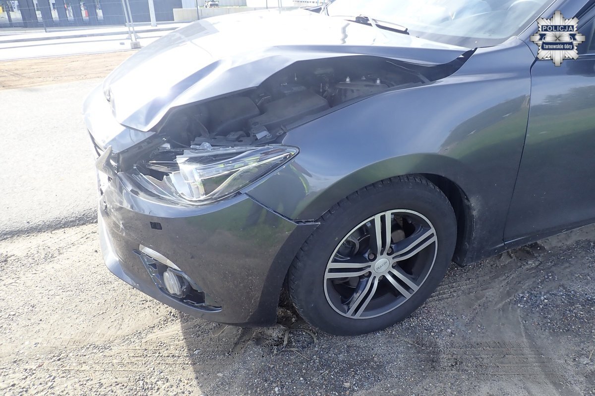 Kolizja na obwodnicy w Tarnowskich Górach