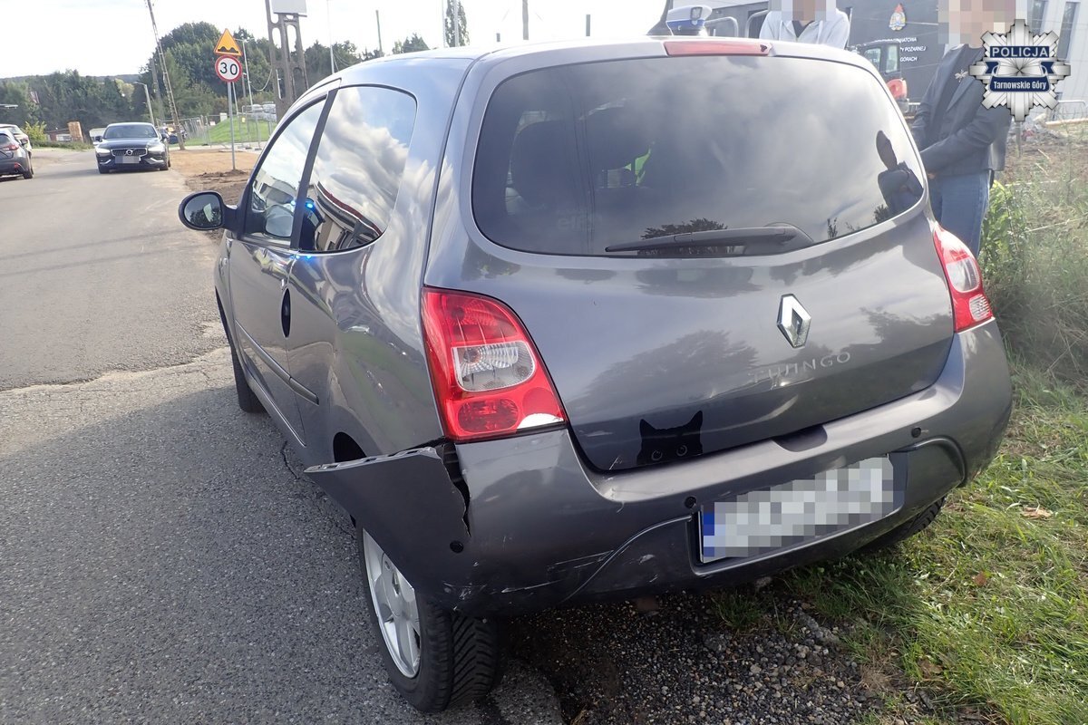 Kolizja na obwodnicy w Tarnowskich Górach