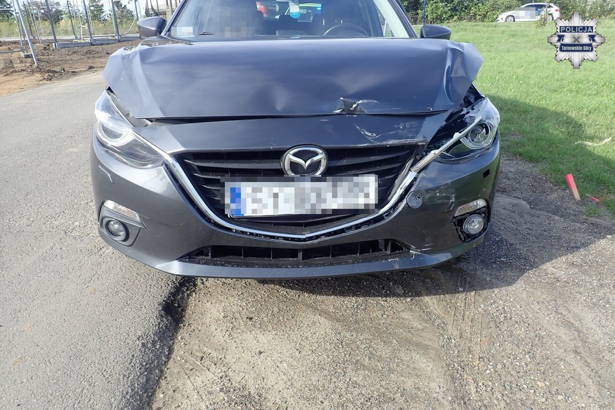 Kolizja na obwodnicy w Tarnowskich Górach