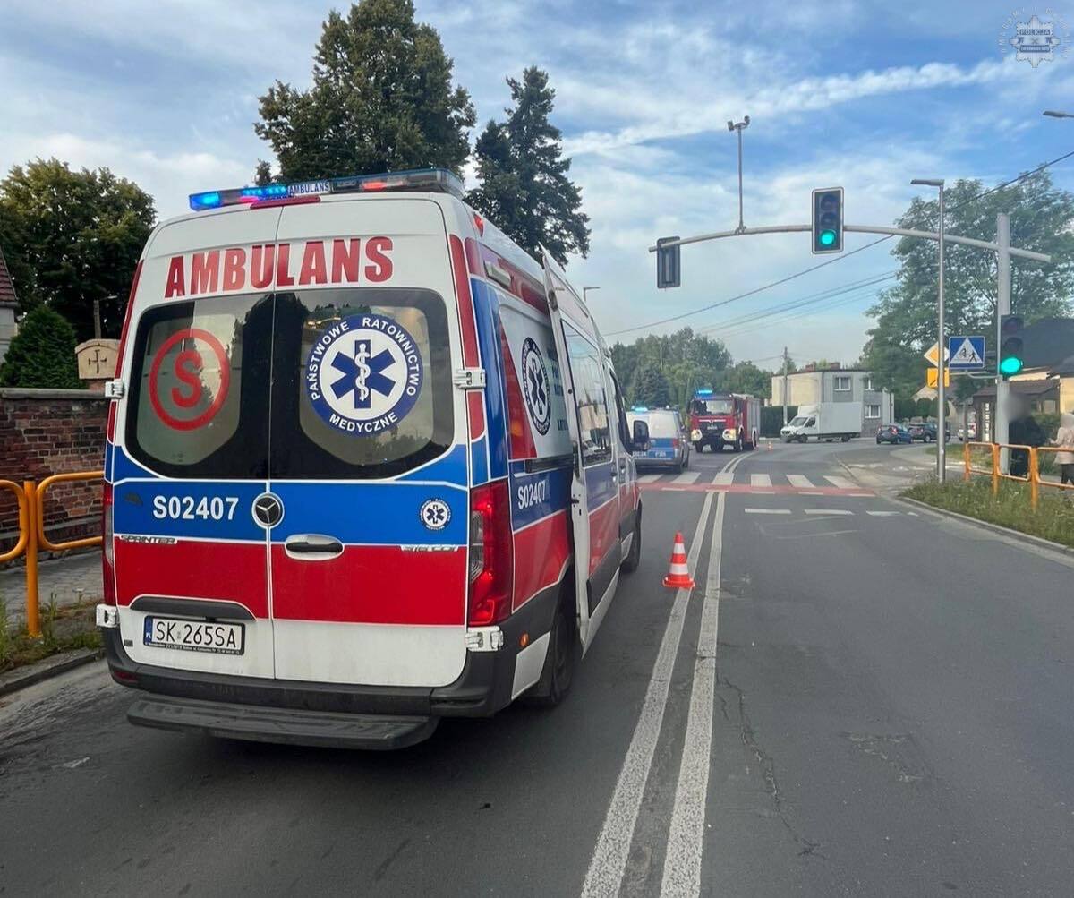 Kolizja w Tarnowskich Górach-Starych Tarnowicach