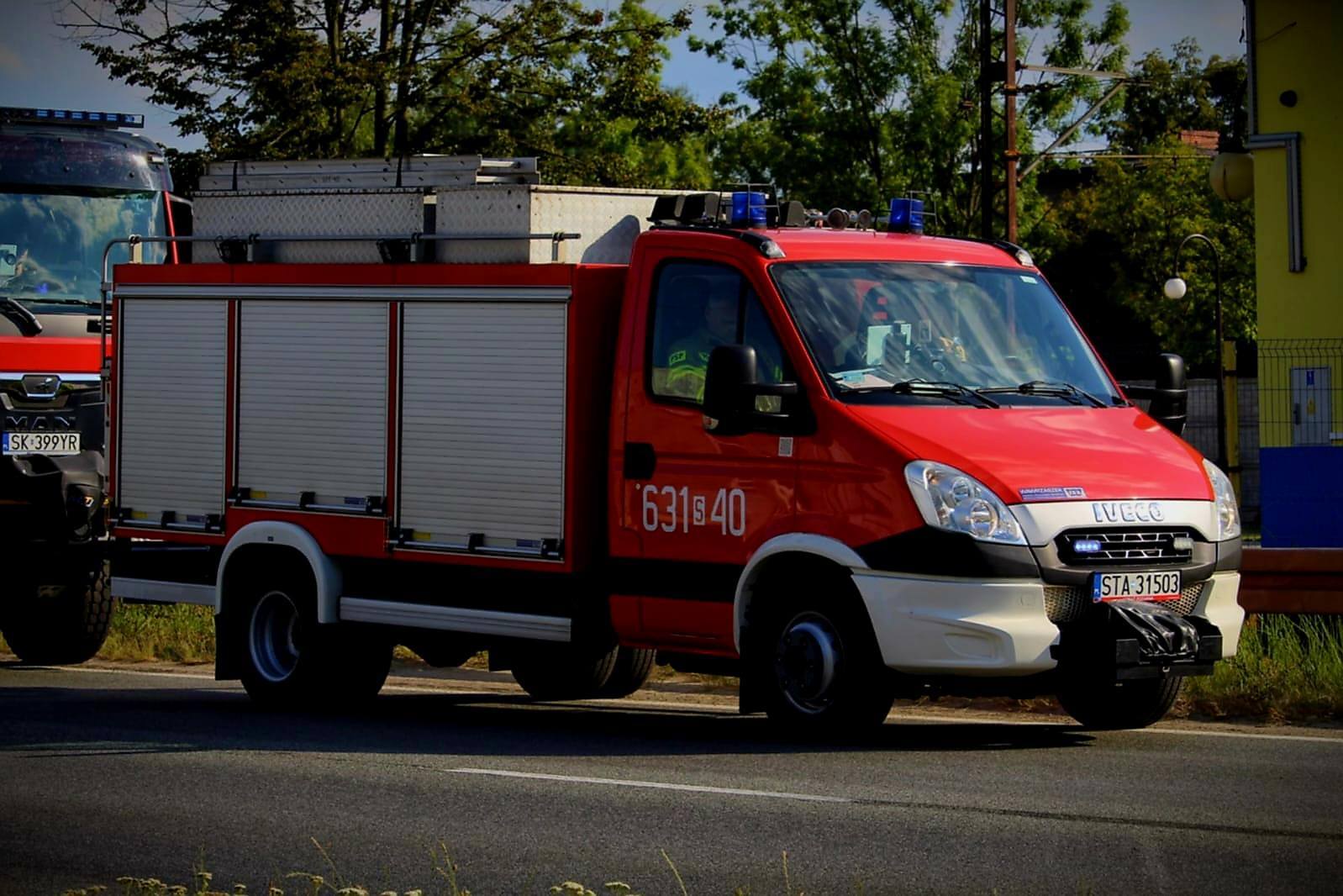 Kolizja w Strzybnicy