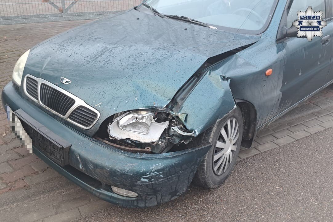 Kolizja w Miasteczku Śląskim