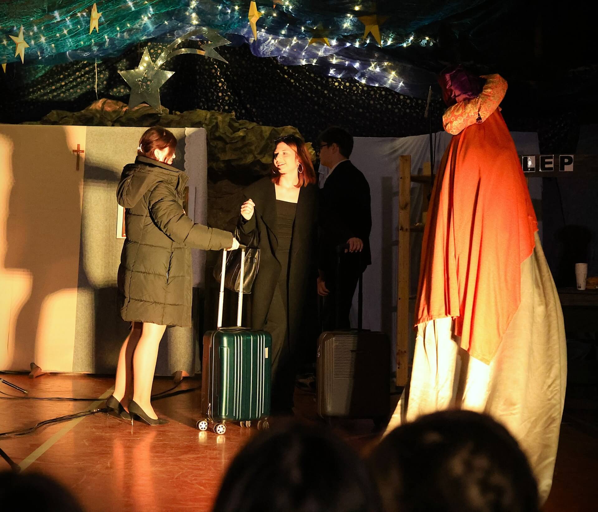 Jasełka w ZSP w Miedarach 2025