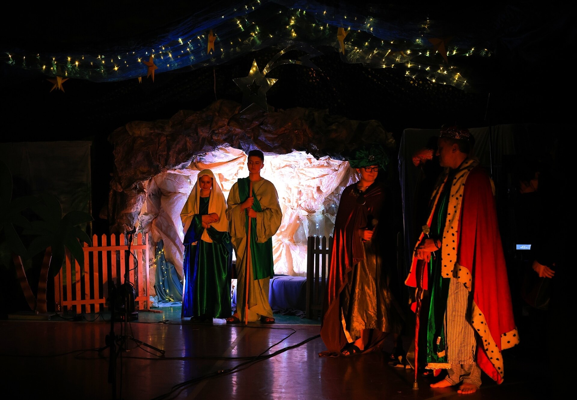 Jasełka w ZSP w Miedarach 2025