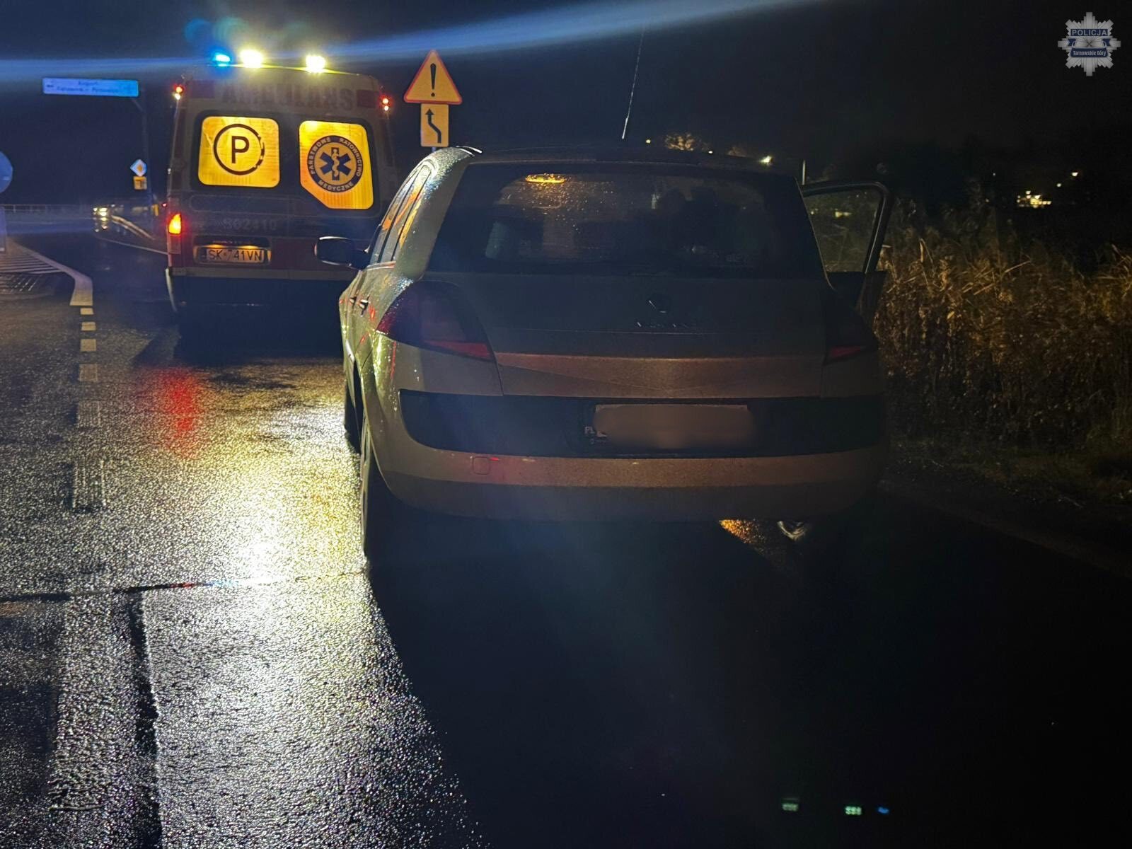 Potrącenie pieszego w Świerklańcu