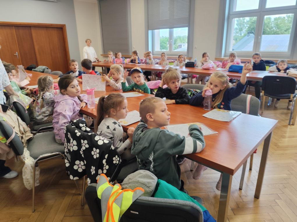 Wizyta przedszkolaków w Urzędzie Miasta Kalety
