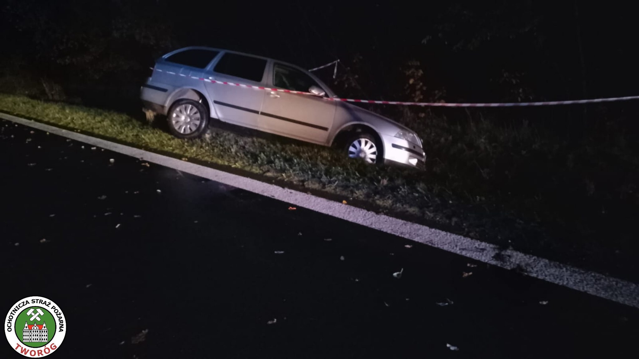 Zdarzenie drogowe w Pustej Kuźnicy