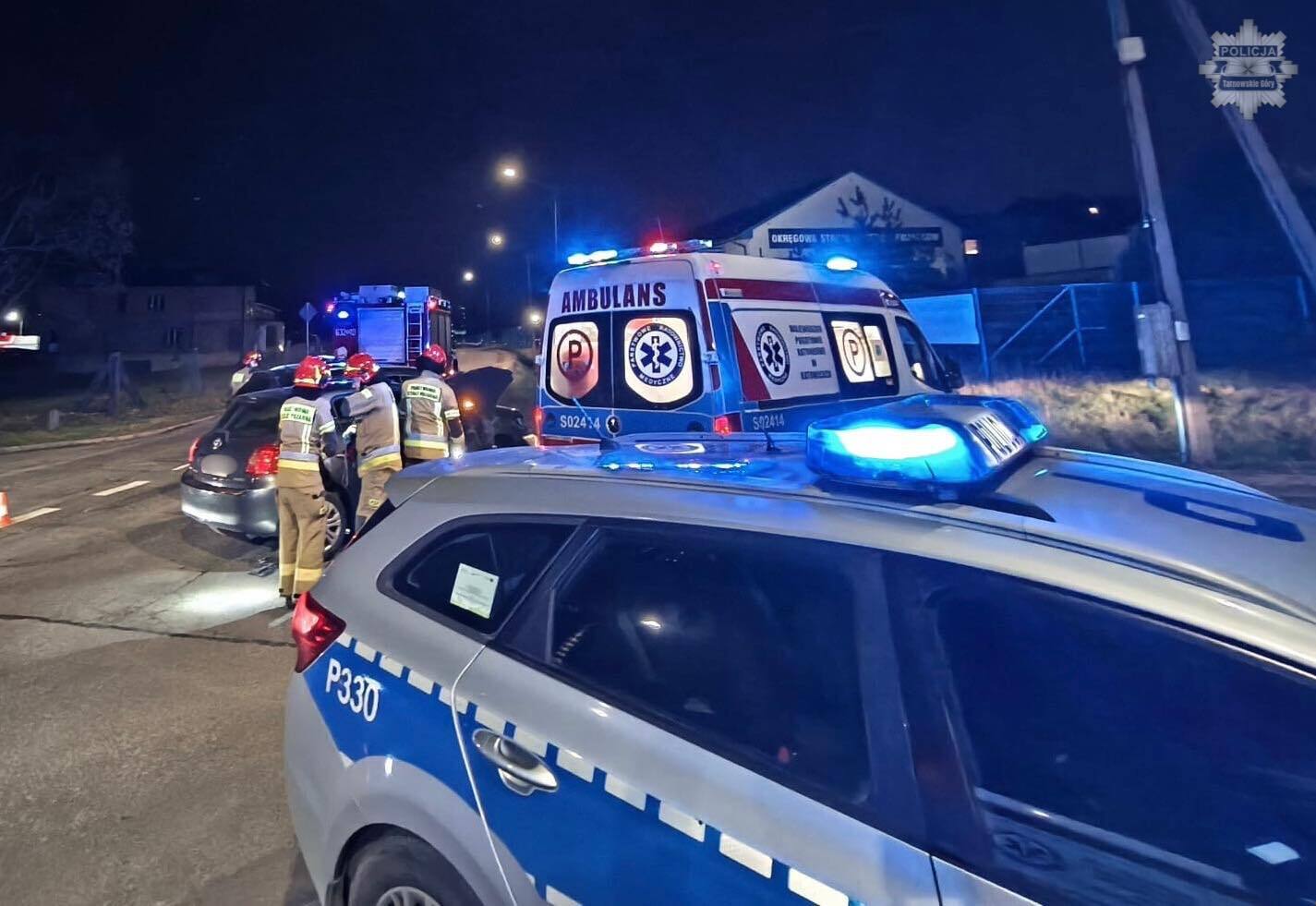 Kolizja w Radzionkowie