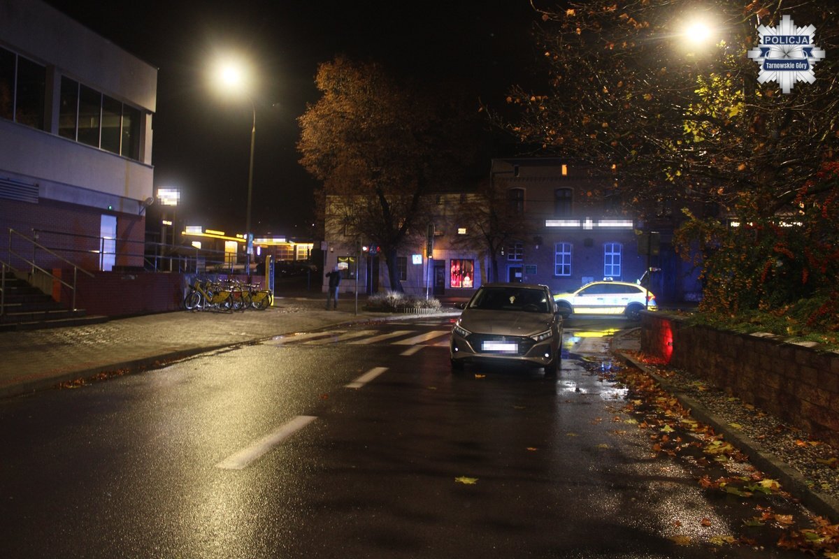 Potrącenie pieszej w Radzionkowie