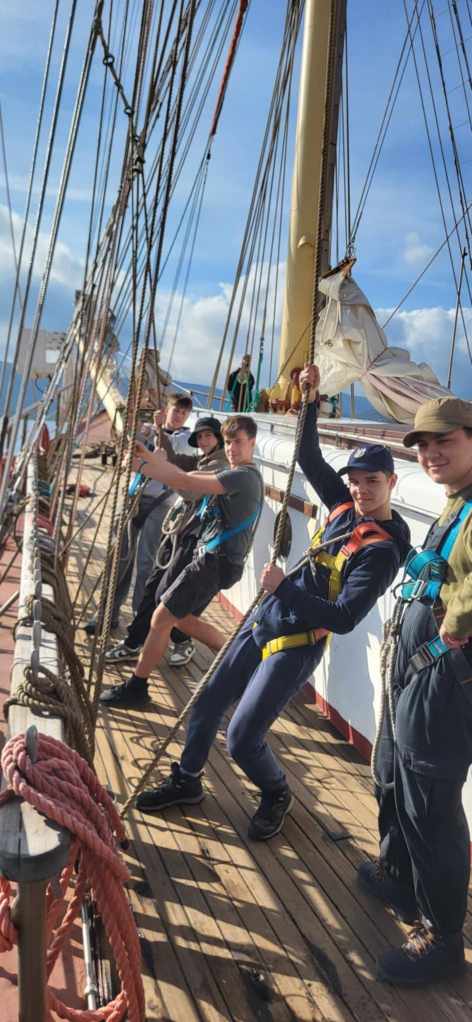 Międzyszkolny rejs na żaglowcu po Morzu Śródziemnym