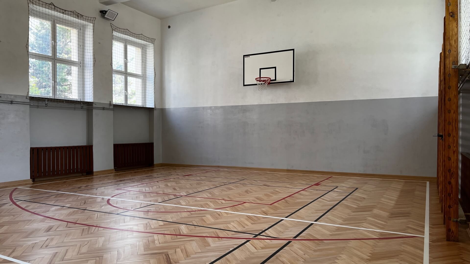 Remont sali gimnastycznej w I LO w Tarnowskich Górach