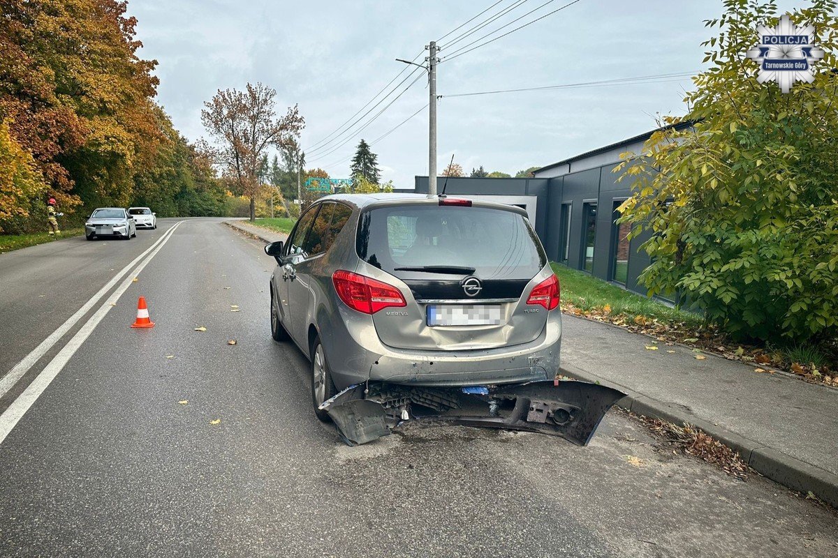 Pożar samochodu w Świerklańcu