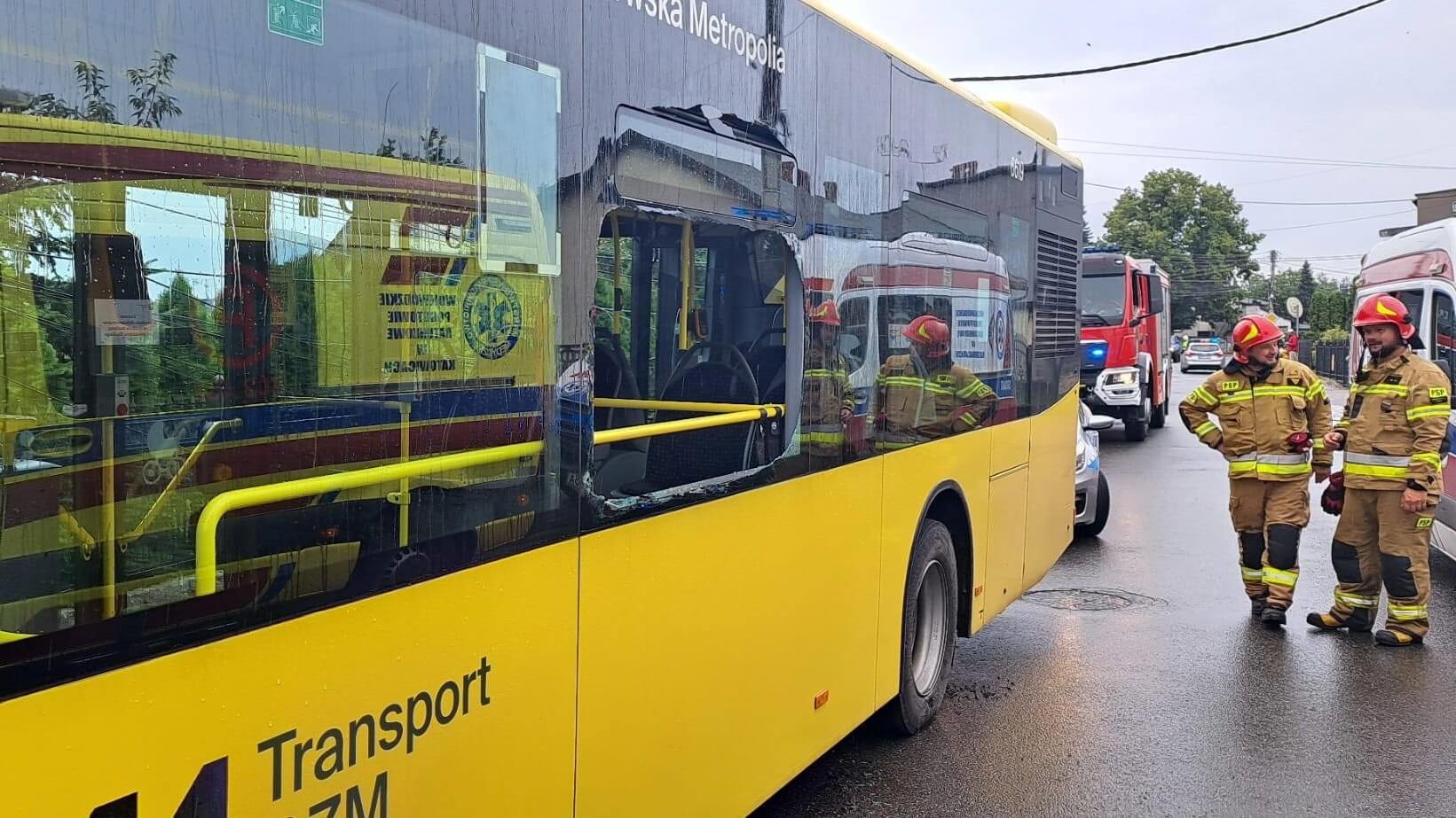 Tarnowskie gory autobus wypadek 2