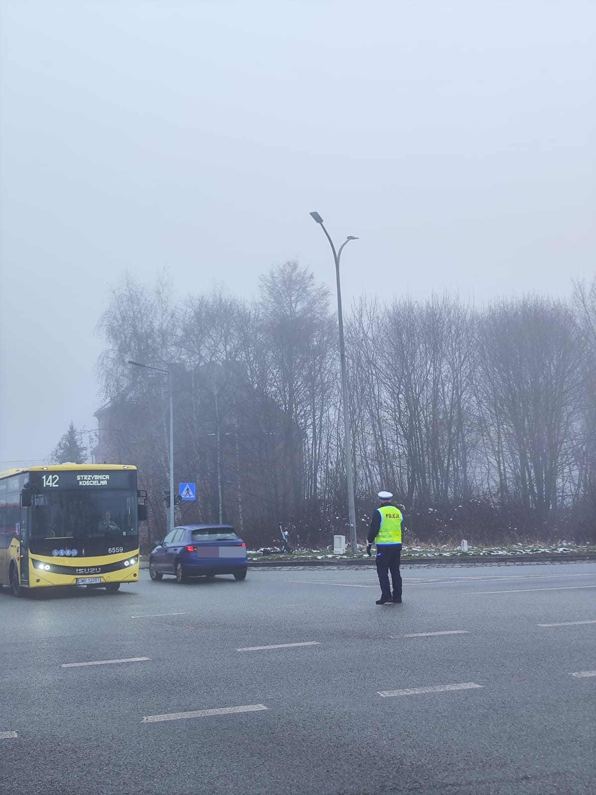 Awaria sygnalizacji na ulicy Gliwickiej