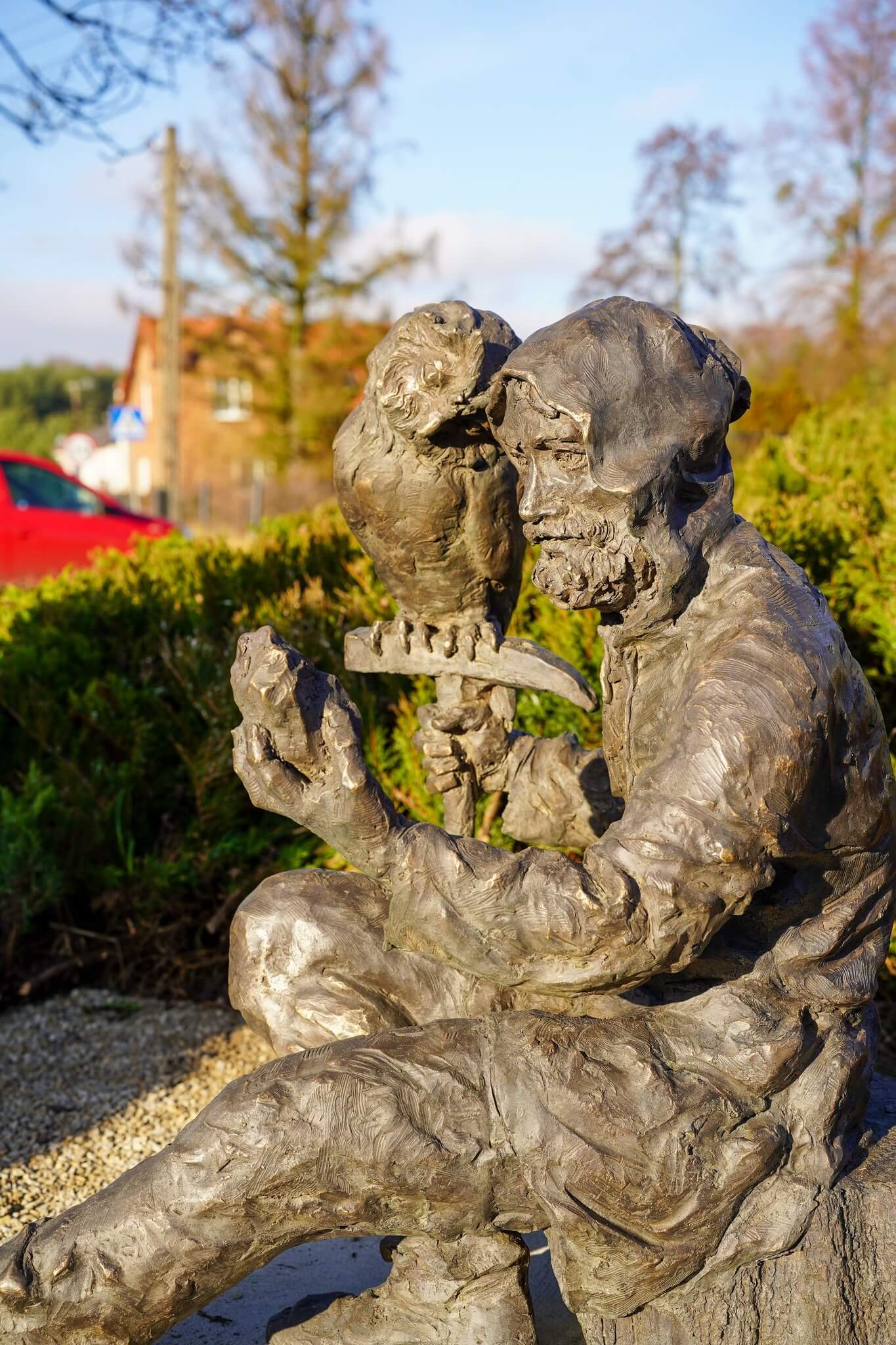 Nowa rzeźba gwarka w Tarnowskich Górach-Sowicach