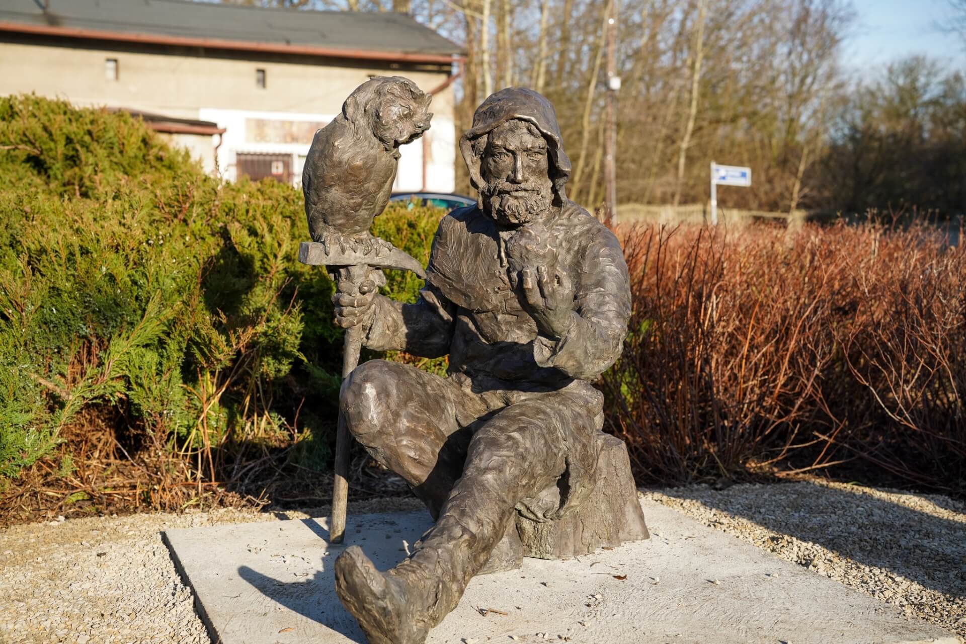 Nowa rzeźba gwarka w Tarnowskich Górach-Sowicach