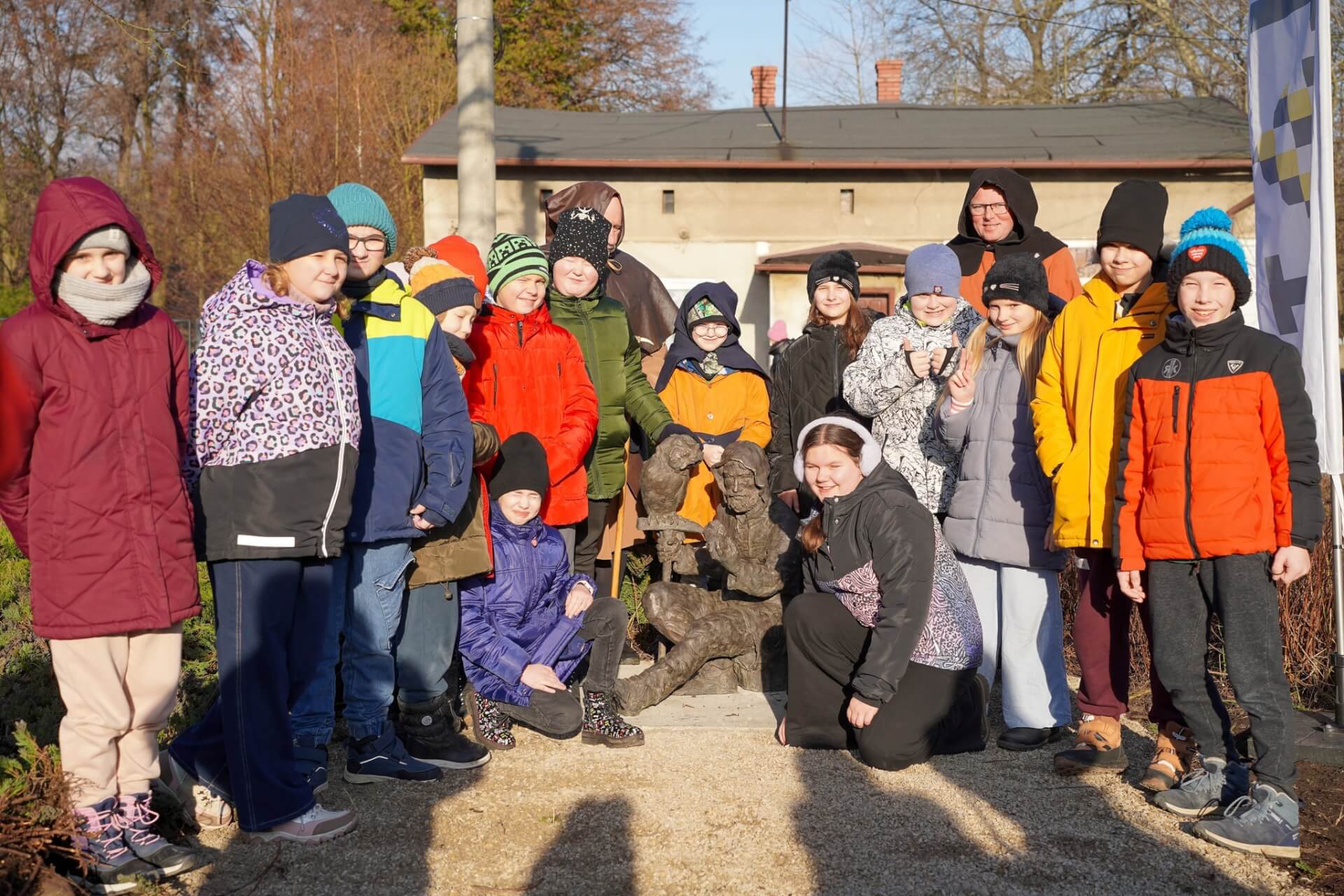 Nowa rzeźba gwarka w Tarnowskich Górach-Sowicach