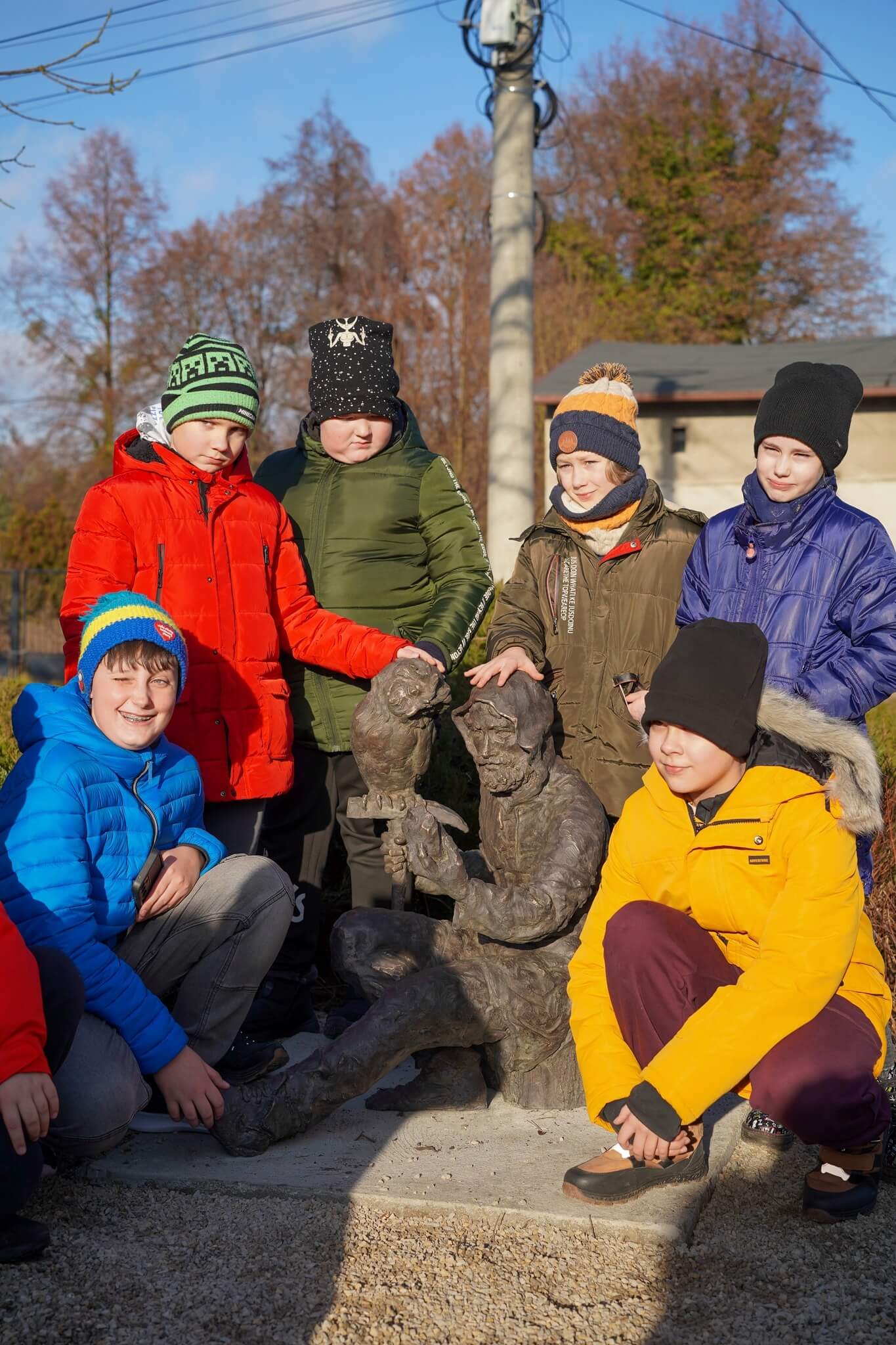 Nowa rzeźba gwarka w Tarnowskich Górach-Sowicach
