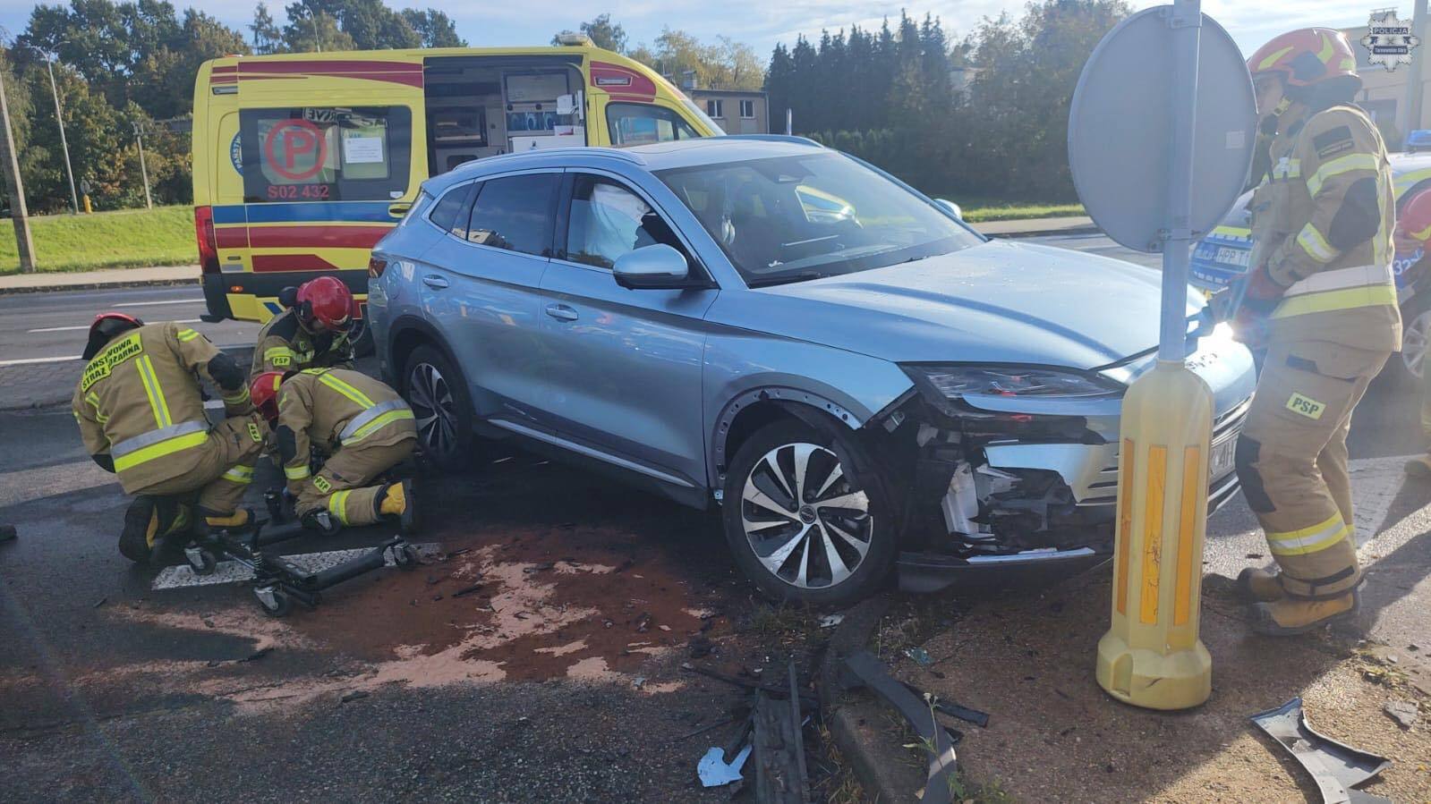 Kolizja w Tarnowskich Górach