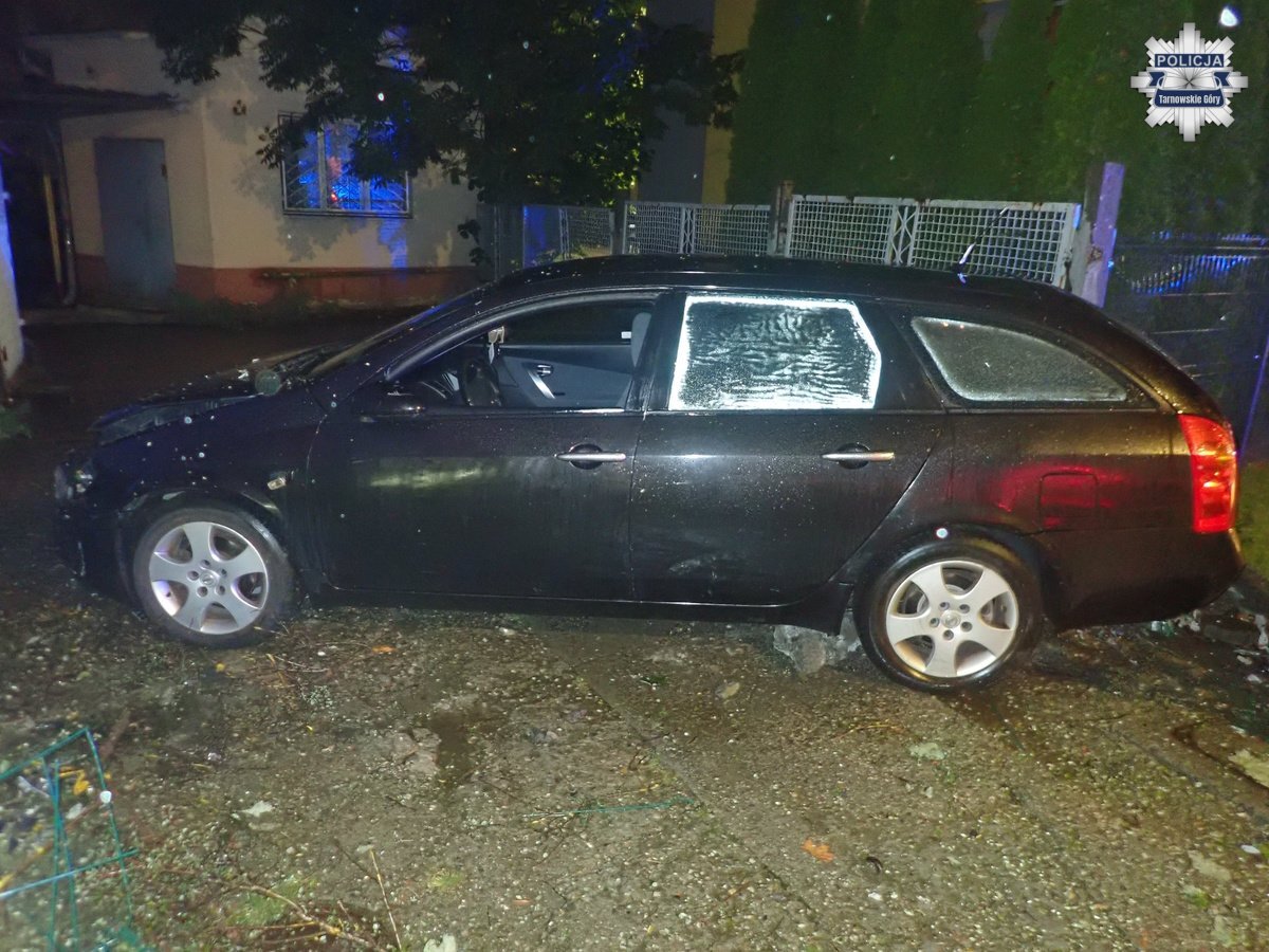 Kolizja na ul. Opolskiej w Tarnowskich Górach