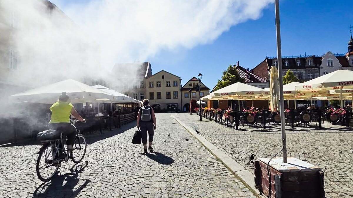 Kurtyna wodna w Tarnowskich Górach