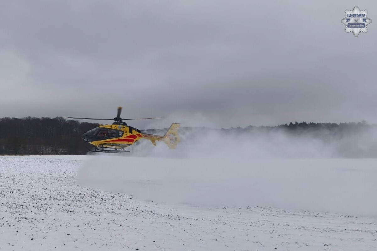 Wypadek między Tarnowskimi Górami i Laryszowem