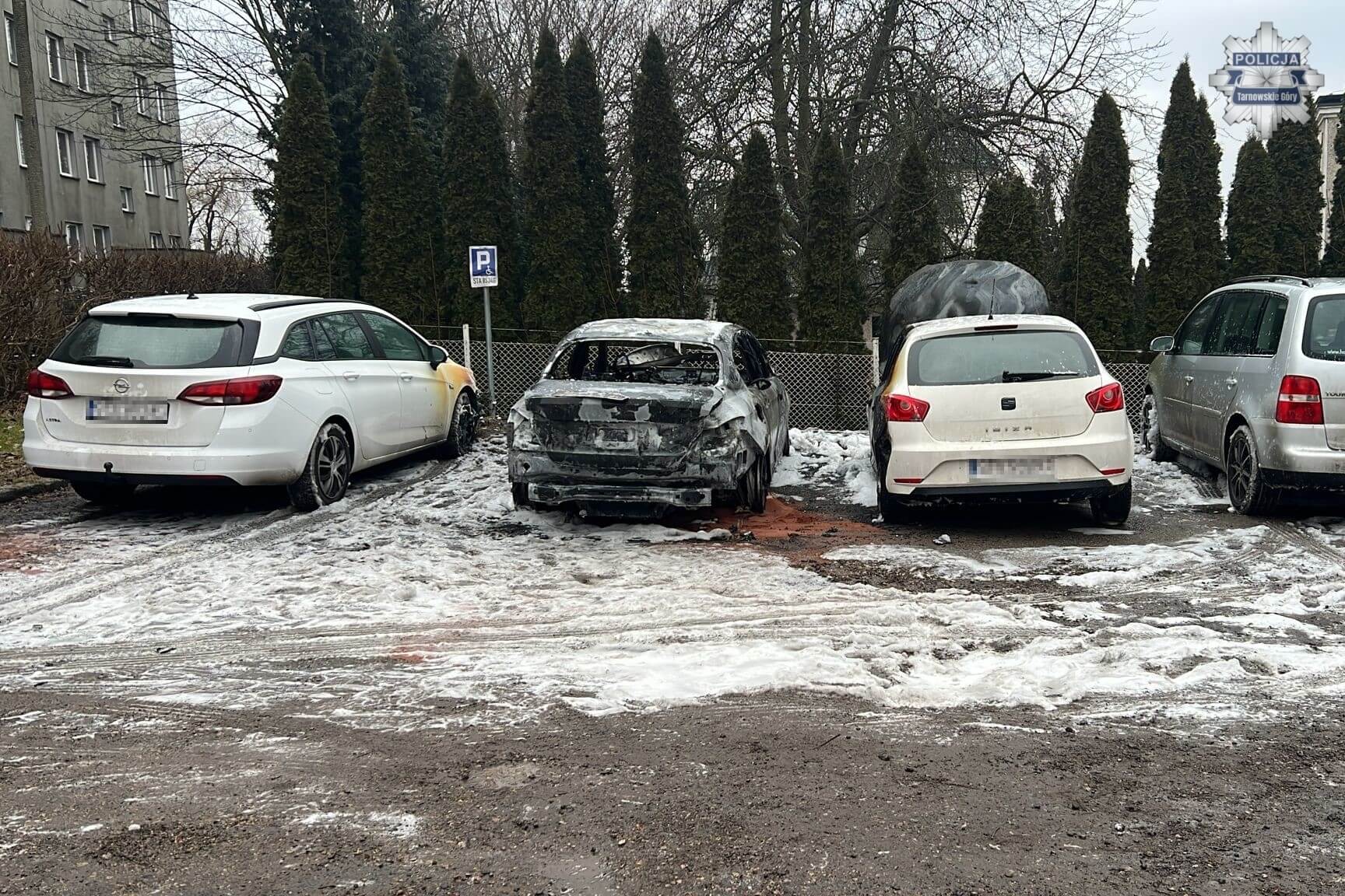 Pożar w Tarnowskich Górach