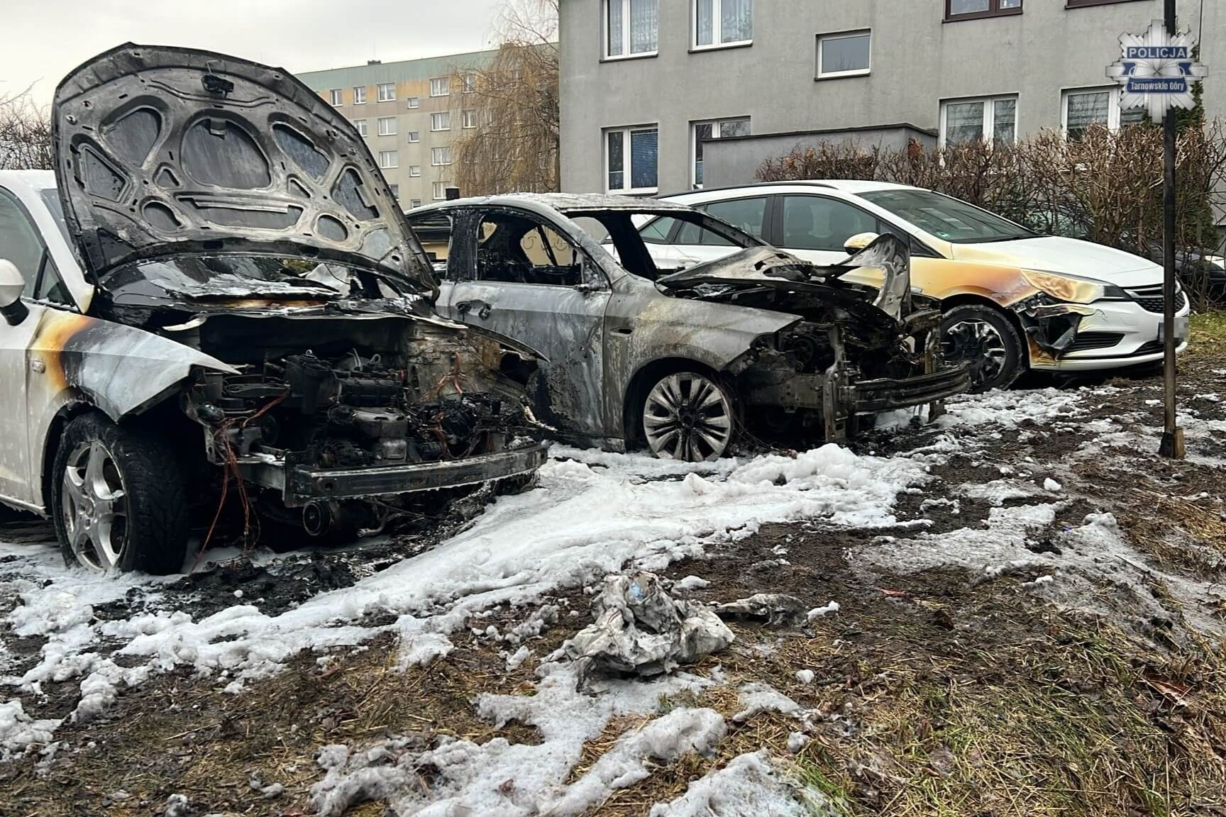 Pożar w Tarnowskich Górach