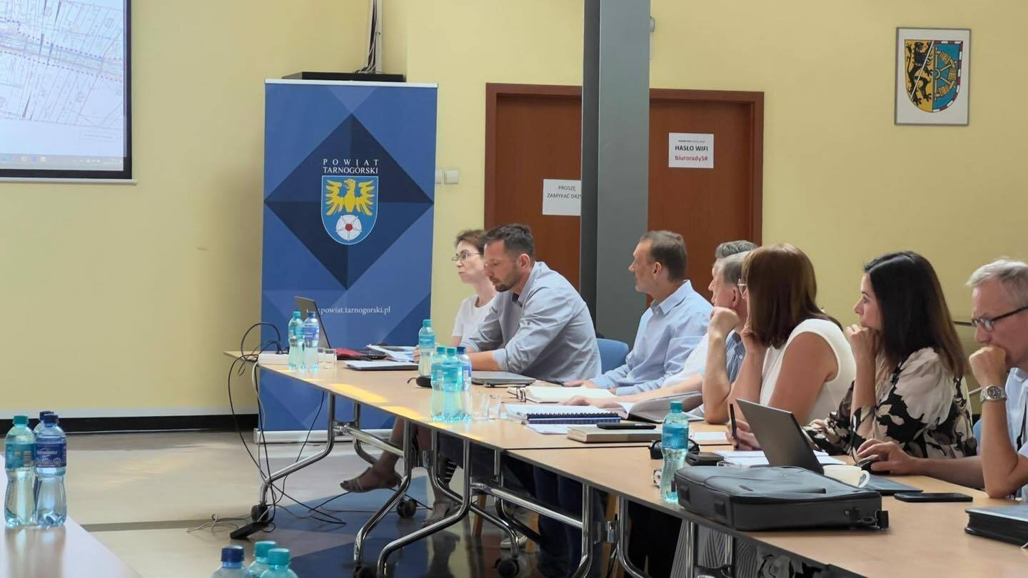Spotkanie w sprawie systemu odwodnienia w Tarnowskich Górach