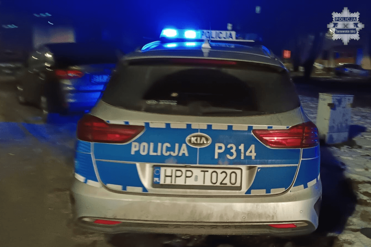 Pożar w Tarnowskich Górach-Strzybnicy