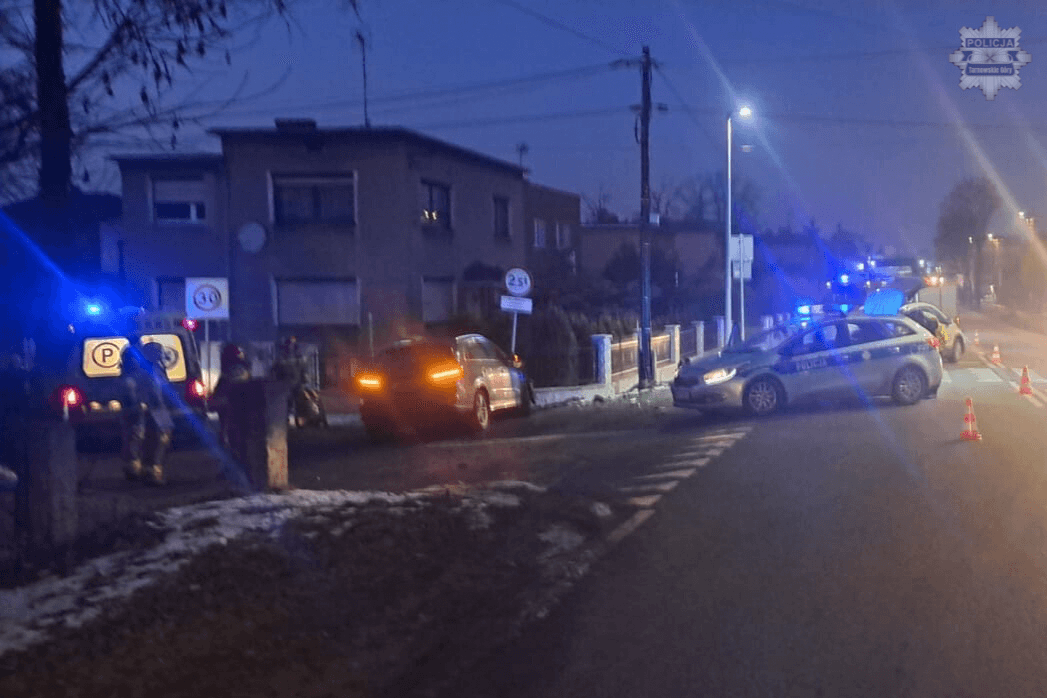 Wypadek na DK 11 w Tarnowskich Górach